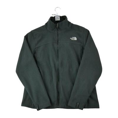 Tweedehands - dames tnf zwarte fleece jas - als nieuw