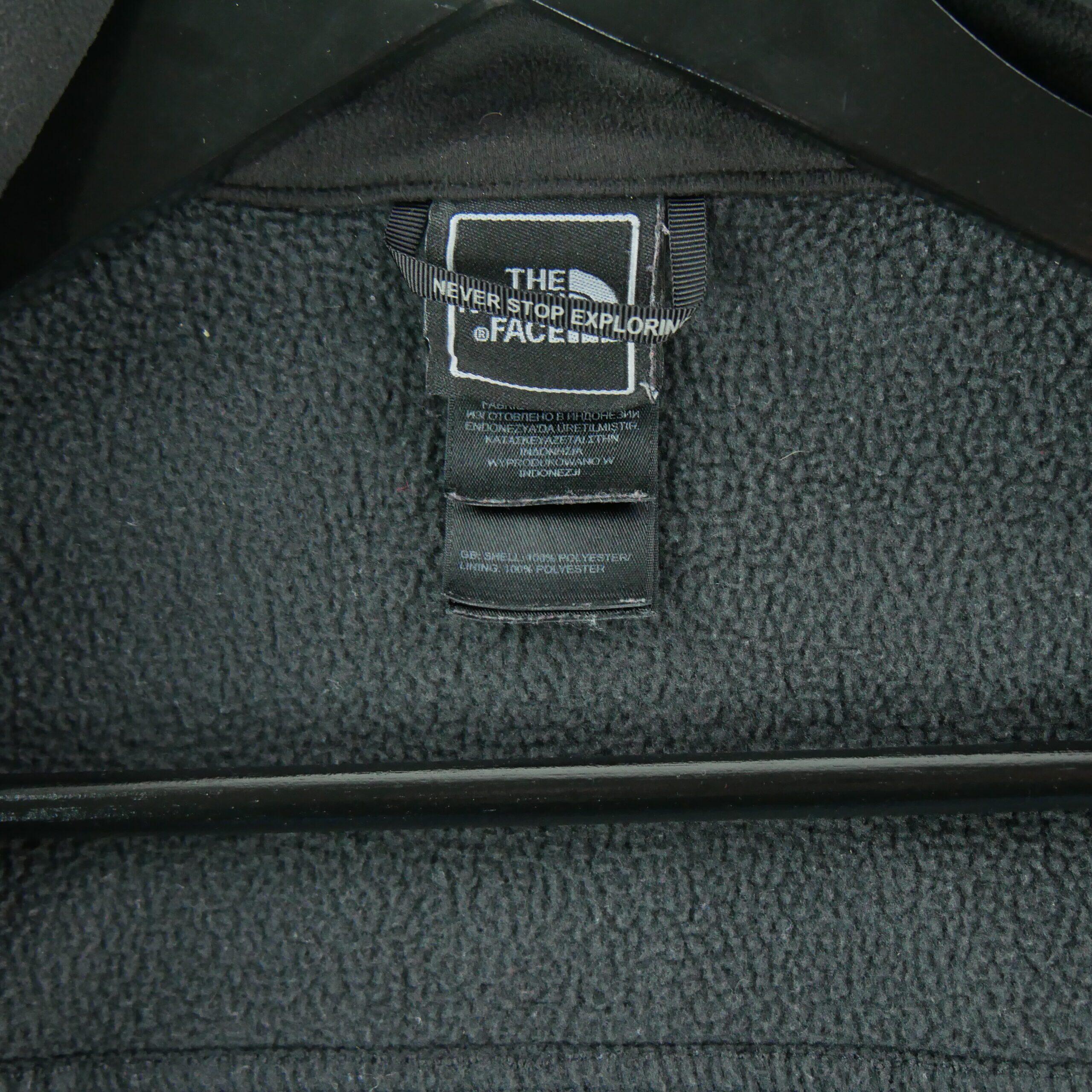 Second life - Damen TNF Schwarze Fleecejacke - Wie neu 6/7
