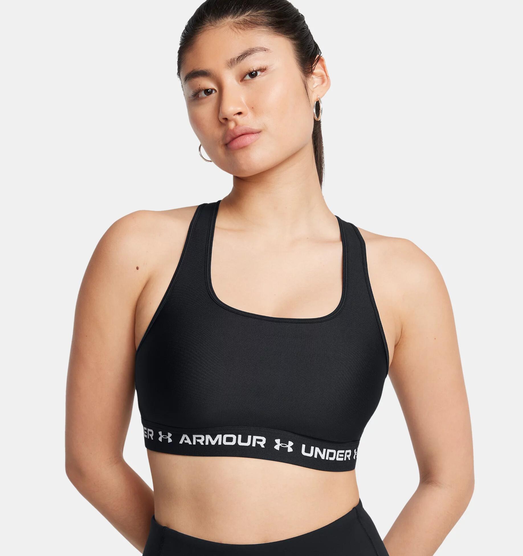 Sujetador deportivo Under Armour Mid Crossback para yoga y pilates para mujer 3/7