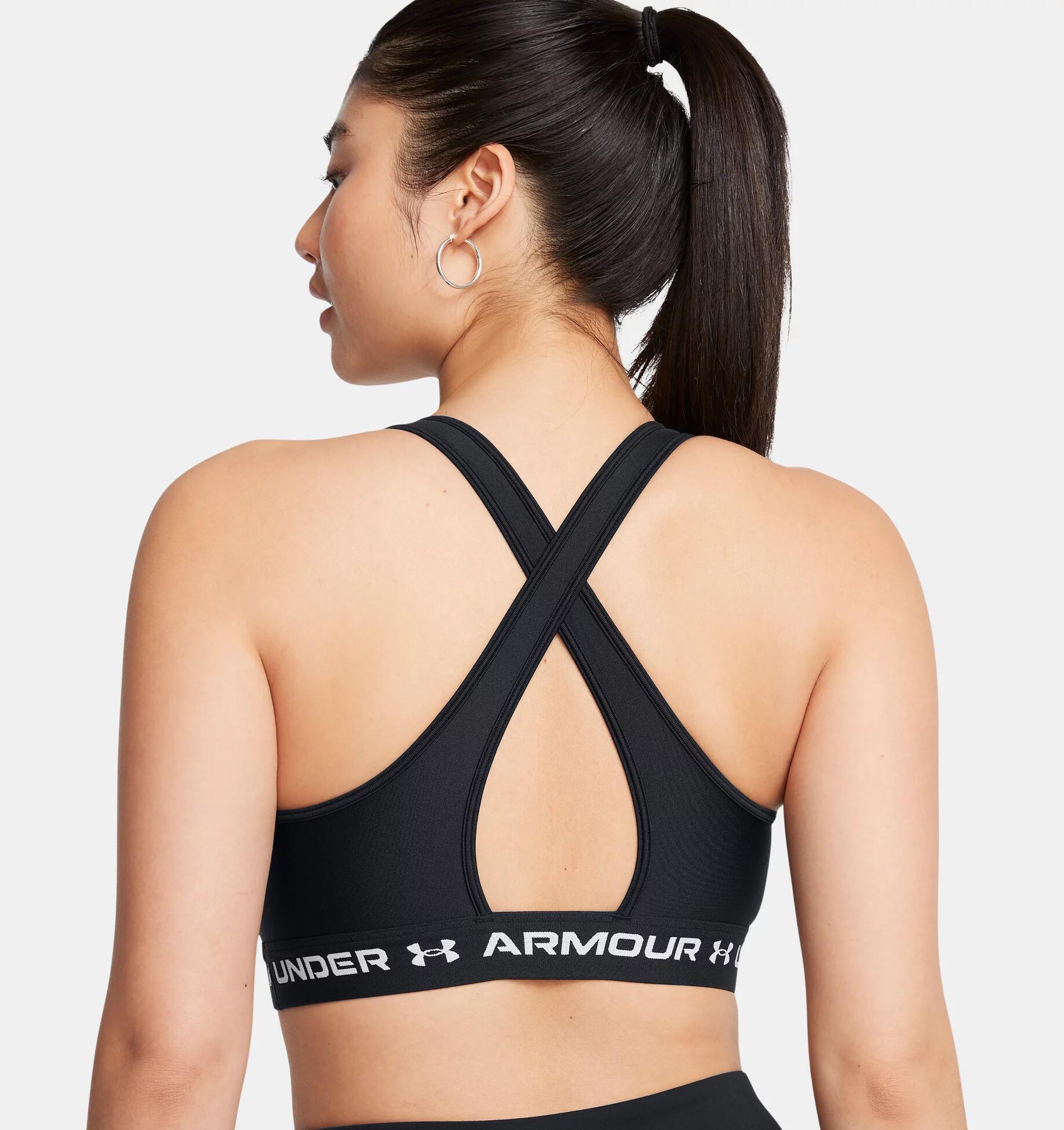 Sujetador deportivo Under Armour Mid Crossback para yoga y pilates para mujer 4/7