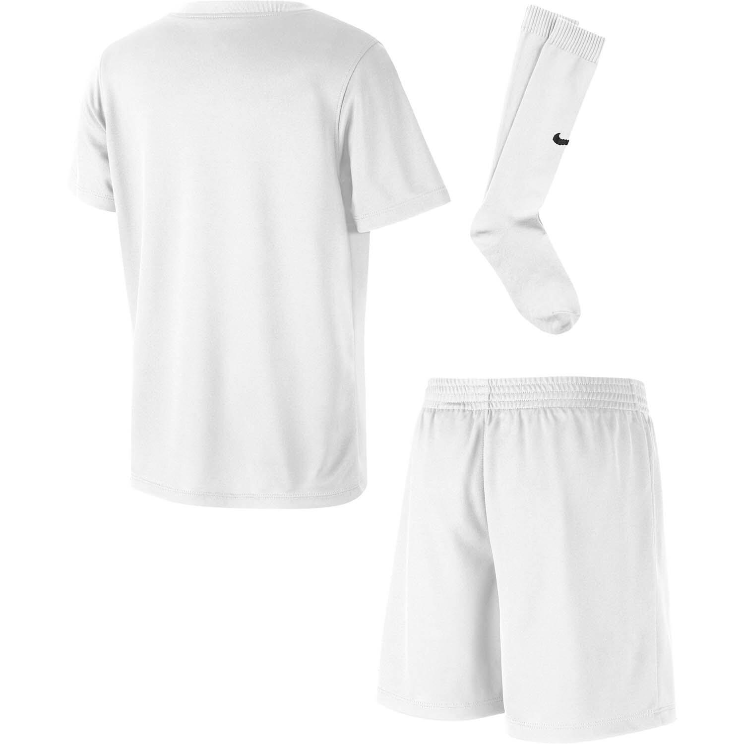 Completi da calcio junior nike bianco 2/4