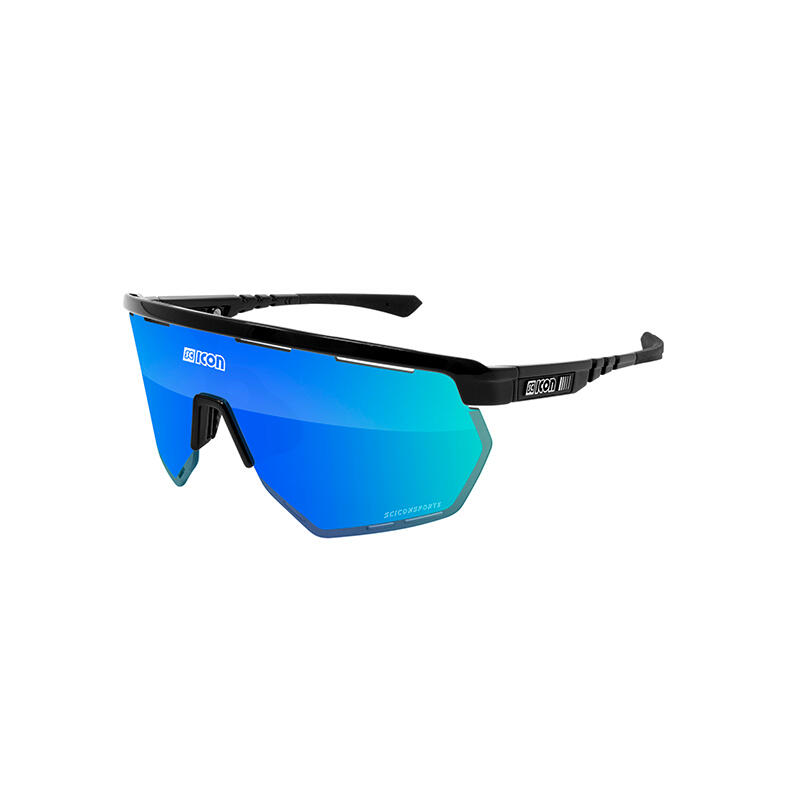 Gafas Scicon aerowing scnpp verre multi-reflet bleues 2/5