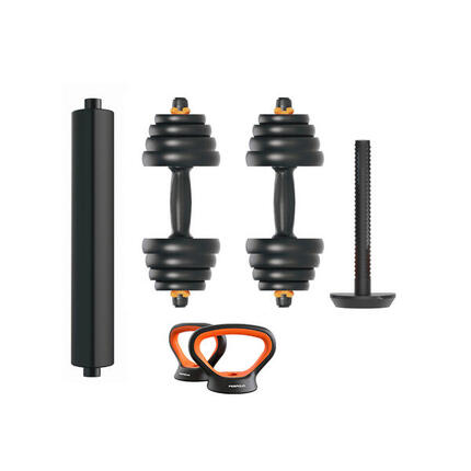 Kit haltère + barre + kettlebell Xiaomi Fed V2 30 kg