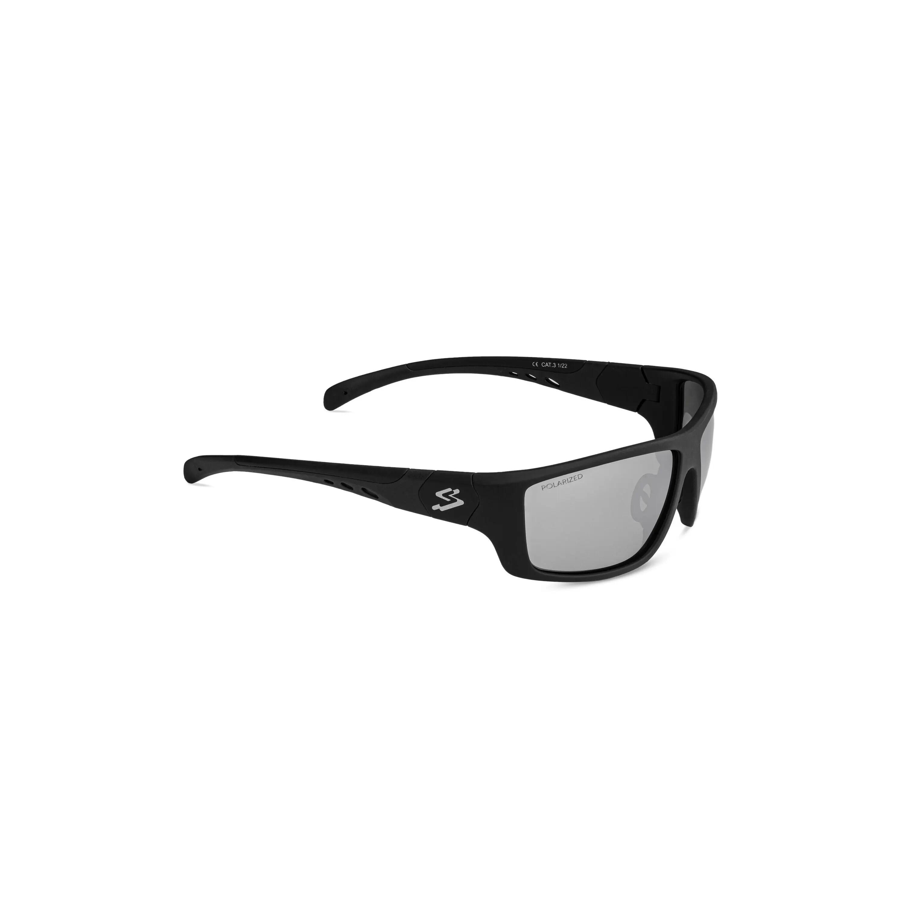 Ochelari soare sport - Smily - negru - mirrored silver 2/2