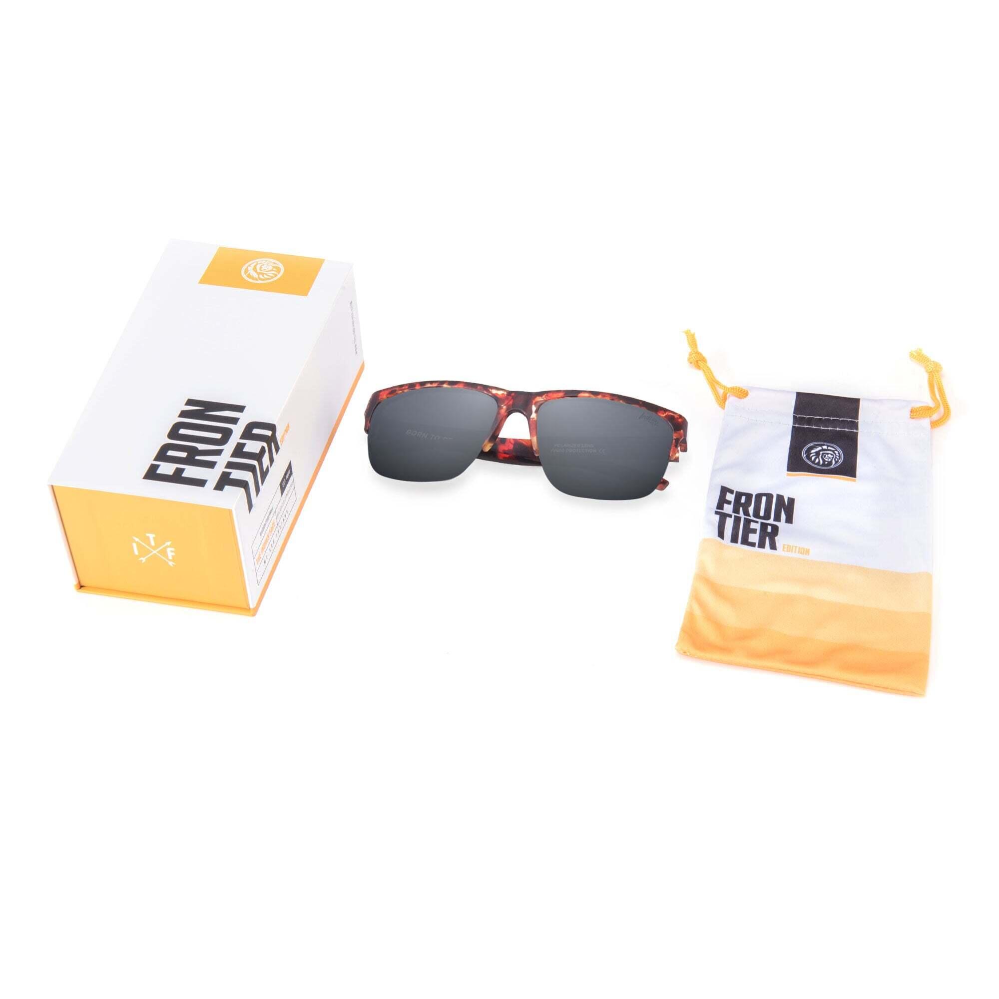 Gafas de Sol Polarizadas The Indian Face Frontier Camo Black Unisex 4/6