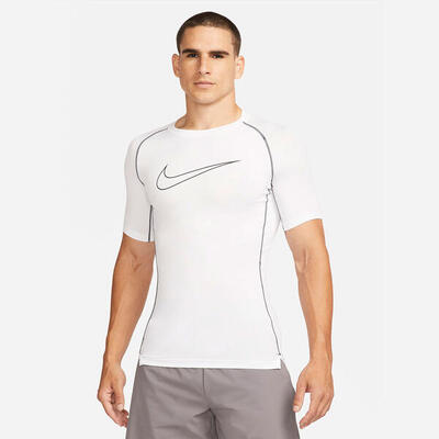 T-shirt Uomo Nike Compression bianco