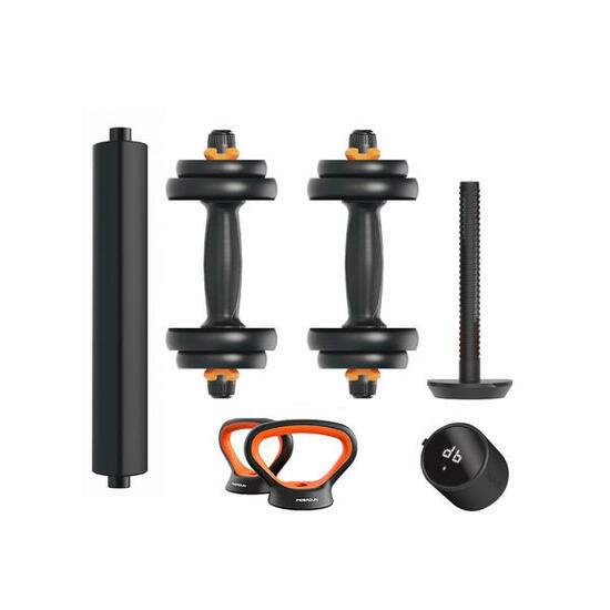 Manubrio + barra + kettlebell + kit di sensori Xiaomi Fed V2 10kg