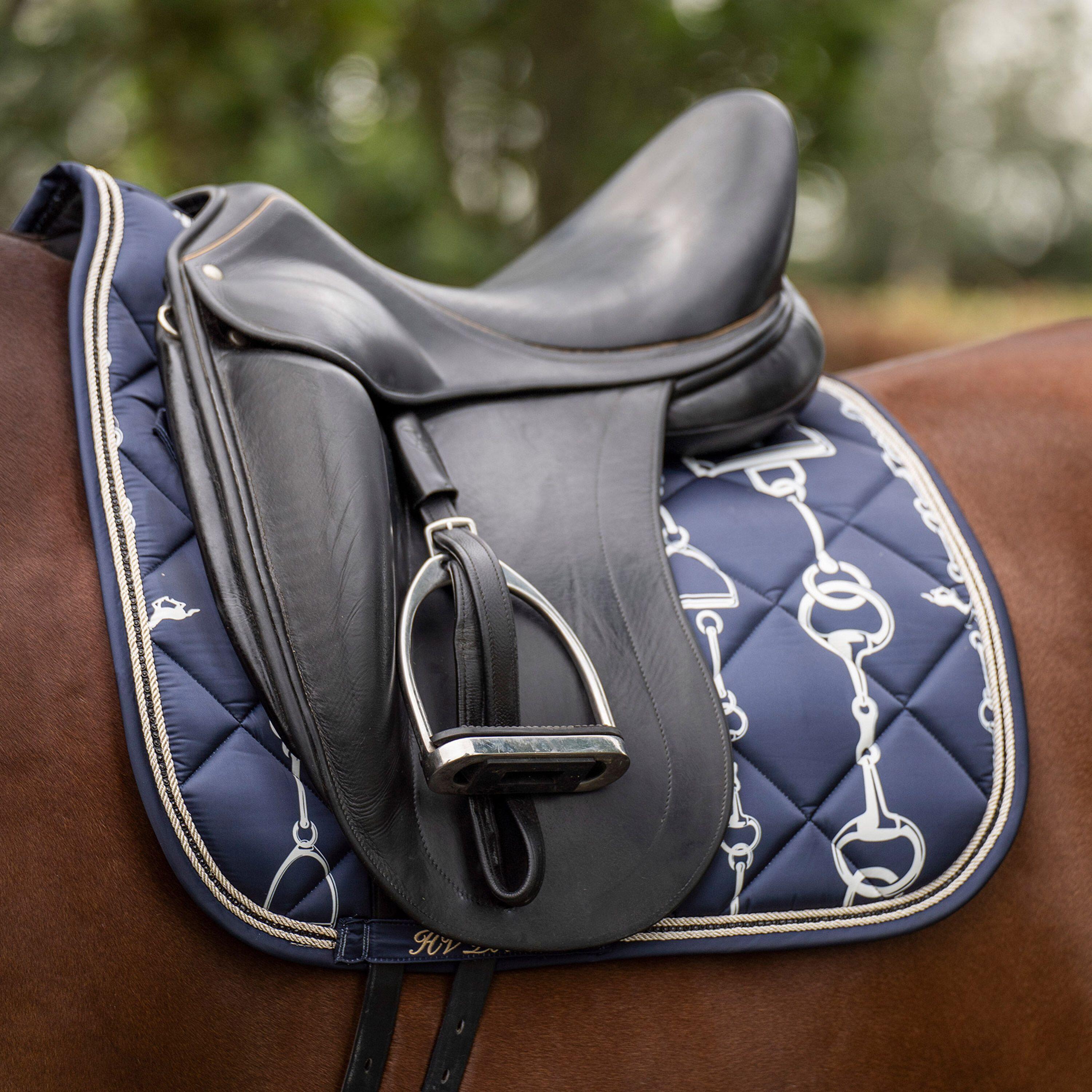 Tapis de selle de dressage pour cheval HV Polo Belle 2/2
