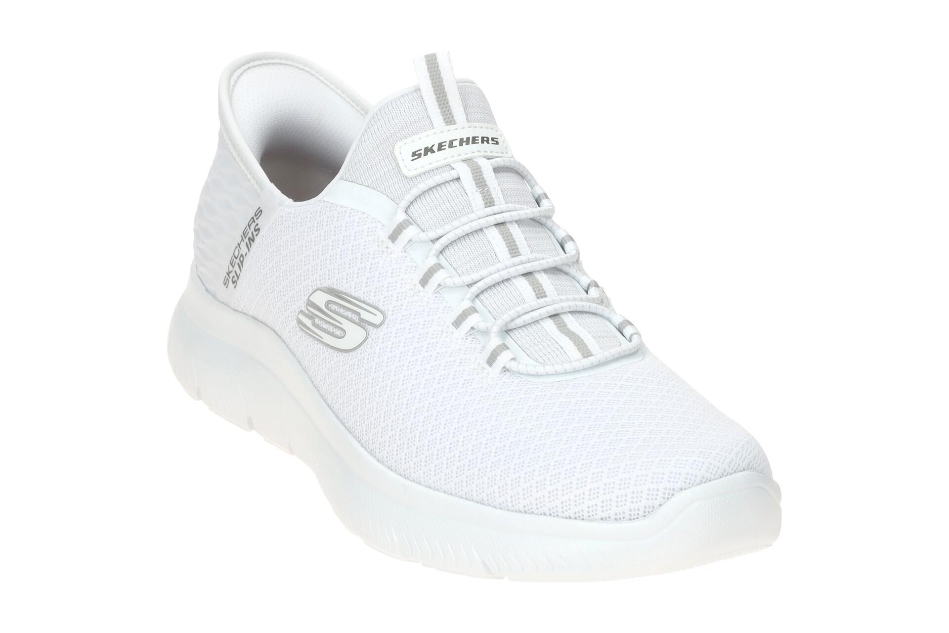 Skechers Sport Herren SUMMITS HIGH RANGE Sneakers Slip ins Vegan 232457 weiss 3/7