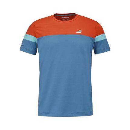Camiseta Babolat Perf Crew Neck Azul Petroleo