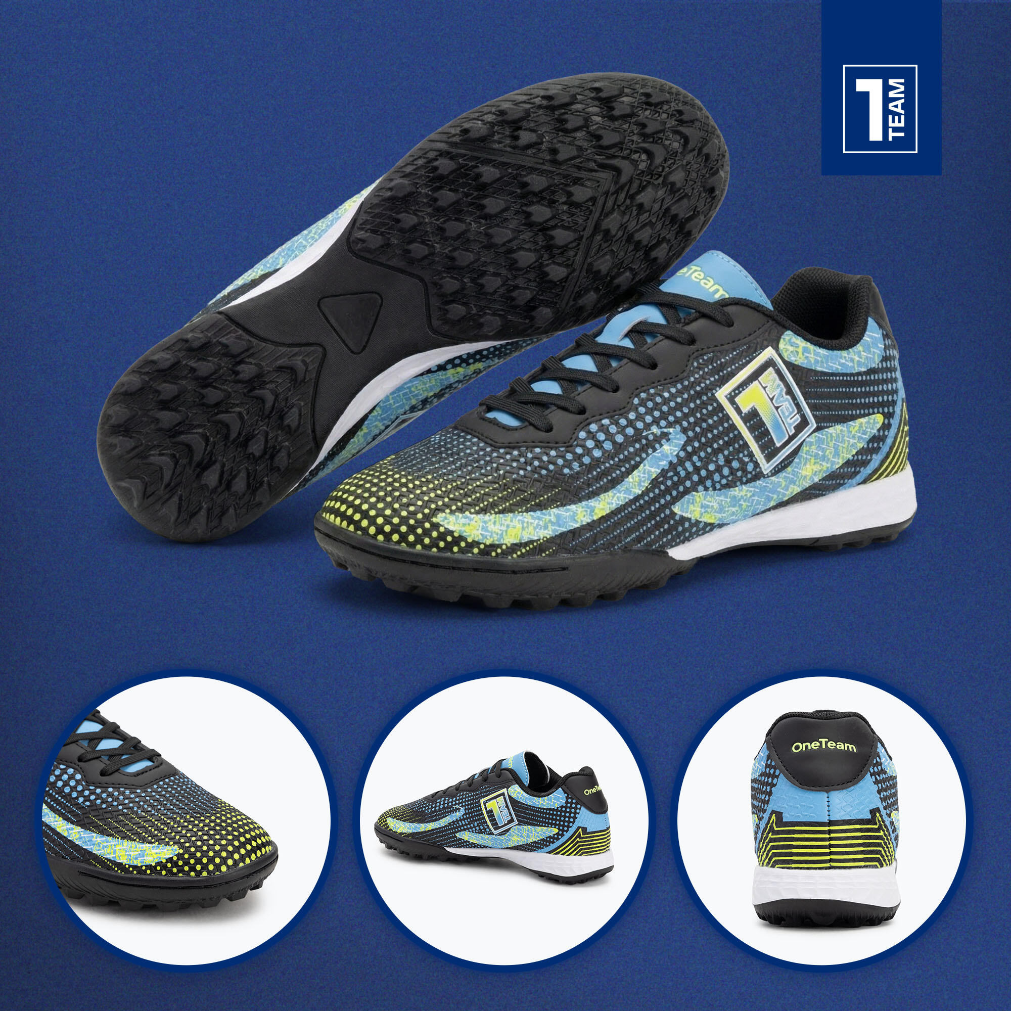 Scarpe da calcio per bambini OneTeam Robero Teen TF 5/7