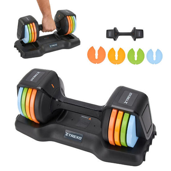 Haltère réglable XTREXO 11,5 kg