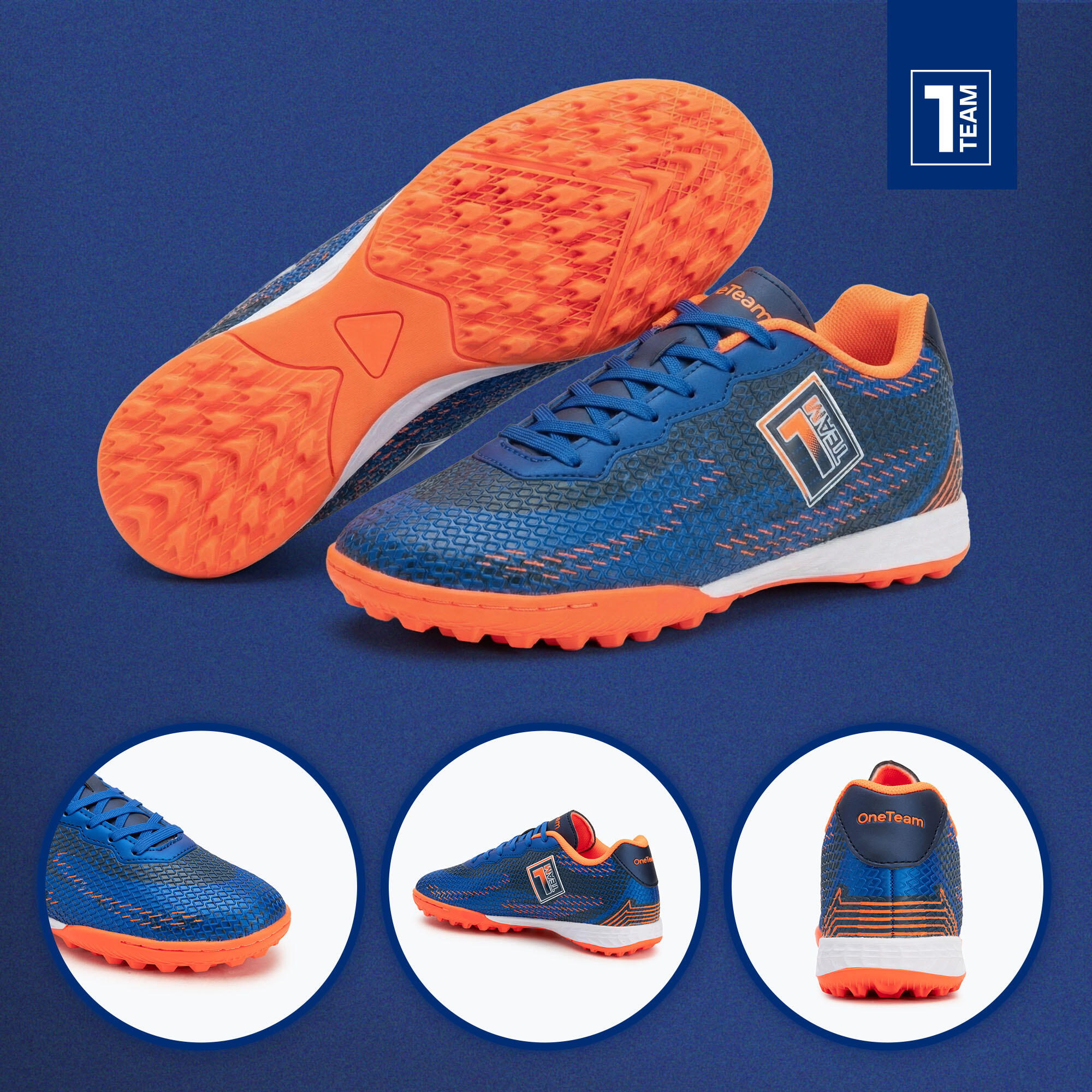 Scarpe da calcio per bambini OneTeam Robero Teen TF 5/7