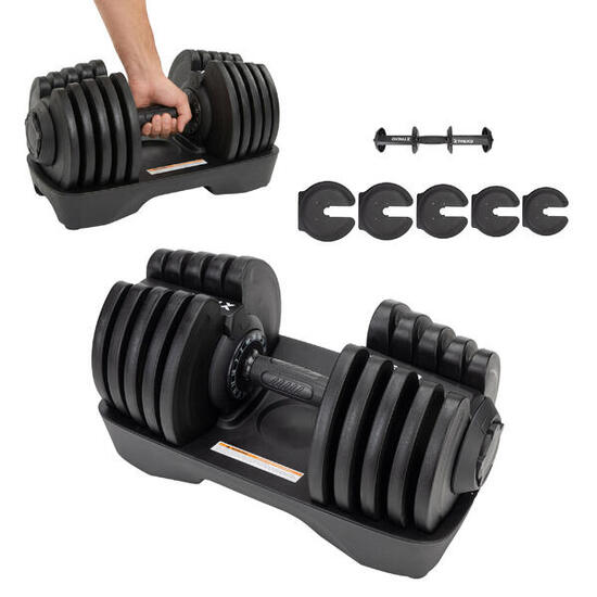 Hantel regulowany XTREXO 40kg czarny TXO-B4W001