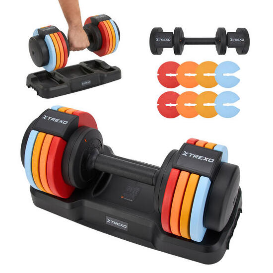 Verstellbare Hantel XTREXO 25 kg