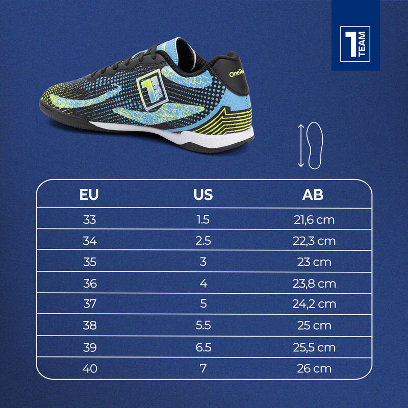 Pantofi de fotbal pentru copii OneTeam Robero Teen IC