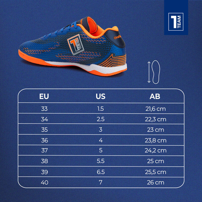 Pantofi de fotbal pentru copii OneTeam Robero Teen IC