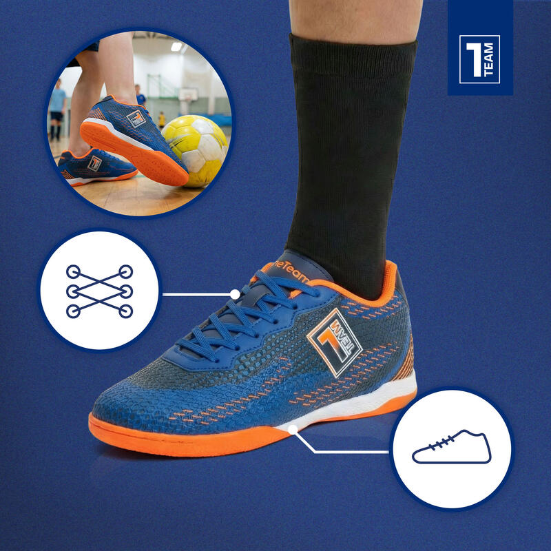 Pantofi de fotbal pentru copii OneTeam Robero Teen IC