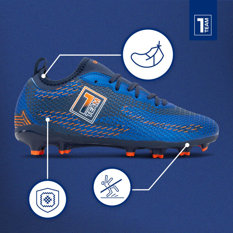 Pantofi de fotbal pentru copii OneTeam Robero Teen FG/AG