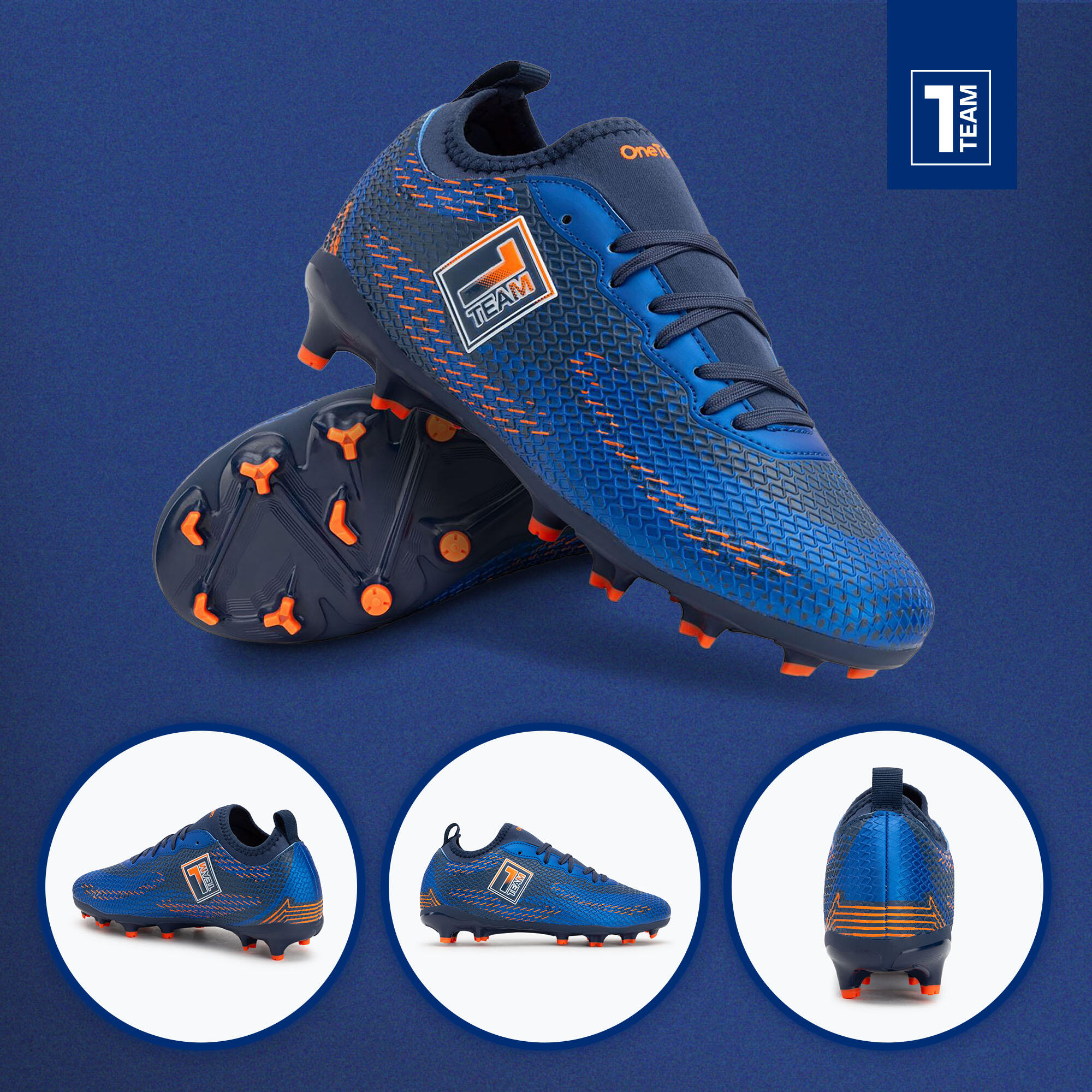 Chaussures de football pour enfants OneTeam Robero Teen FG/AG 5/7