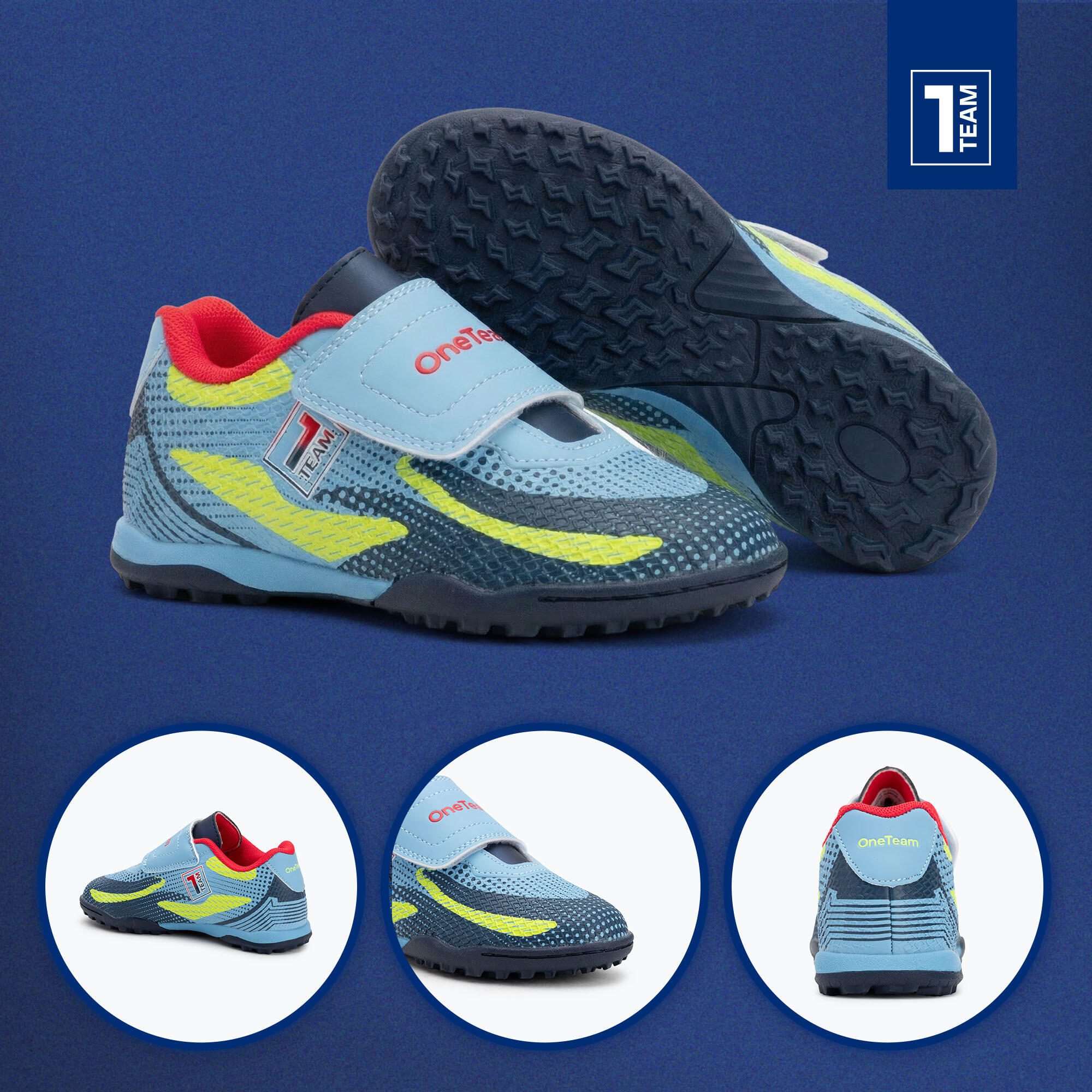 Scarpe da calcio per bambini OneTeam Robero Junior TF 5/7
