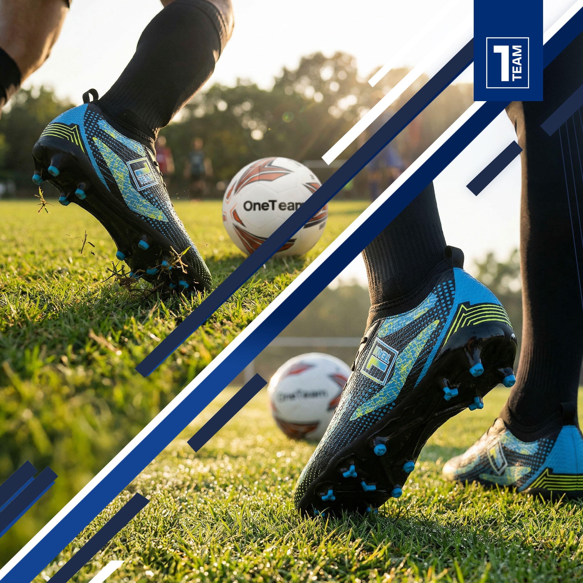 Scarpe da calcio per bambini OneTeam Robero Teen FG/AG 7/7