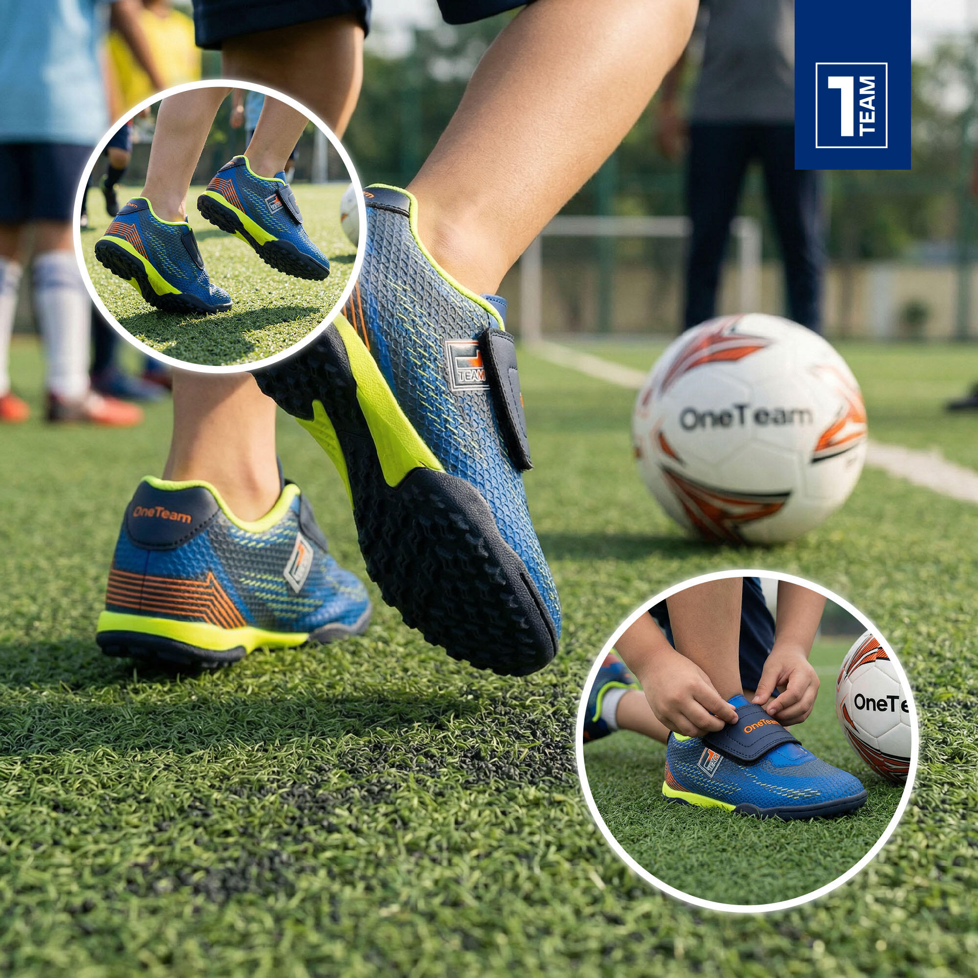 Scarpe da calcio per bambini OneTeam Robero Junior TF 6/7