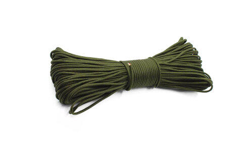 Paracord 4en1 Origin Outdoors 30m Verde: Hilo de Fuego, Pesca y Supervivencia 2/4