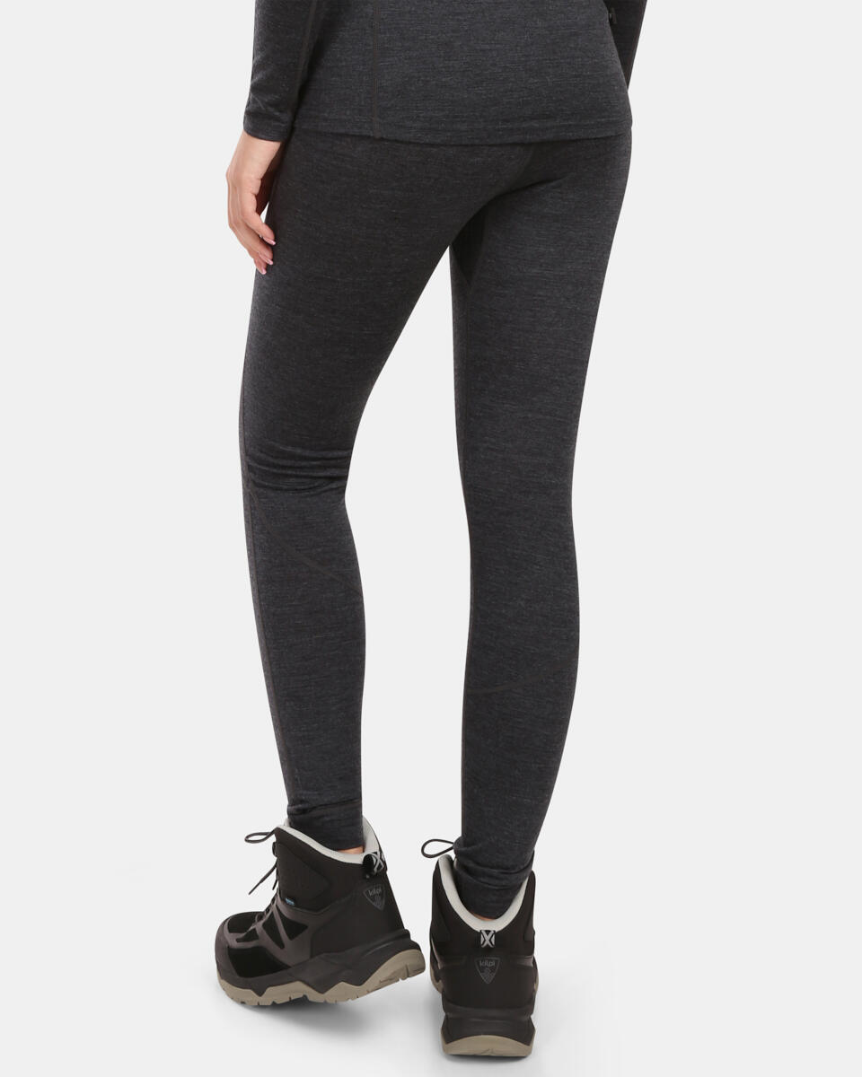Bas thermique en laine mérinos pour femme Kilpi MAVORA BOTTOM-W 2/3