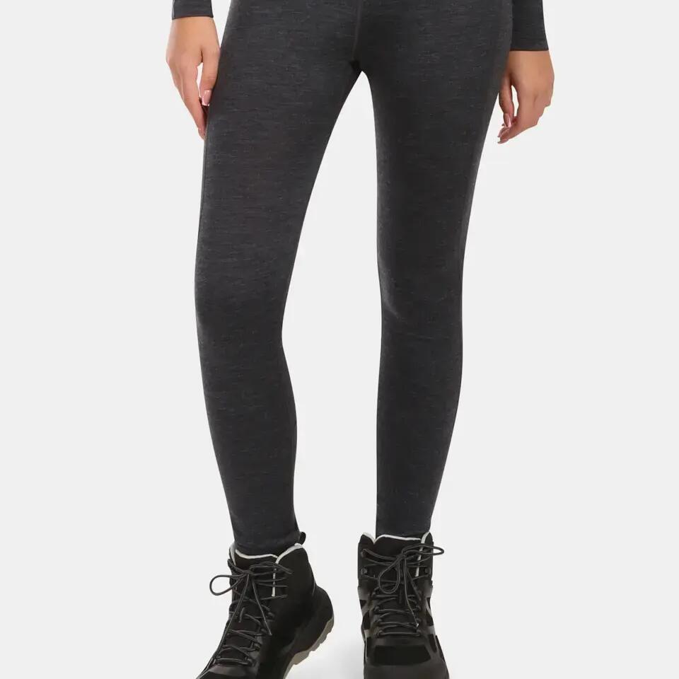 Women's merino wool base layer pants Kilpi MAVORA BOTTOM-W