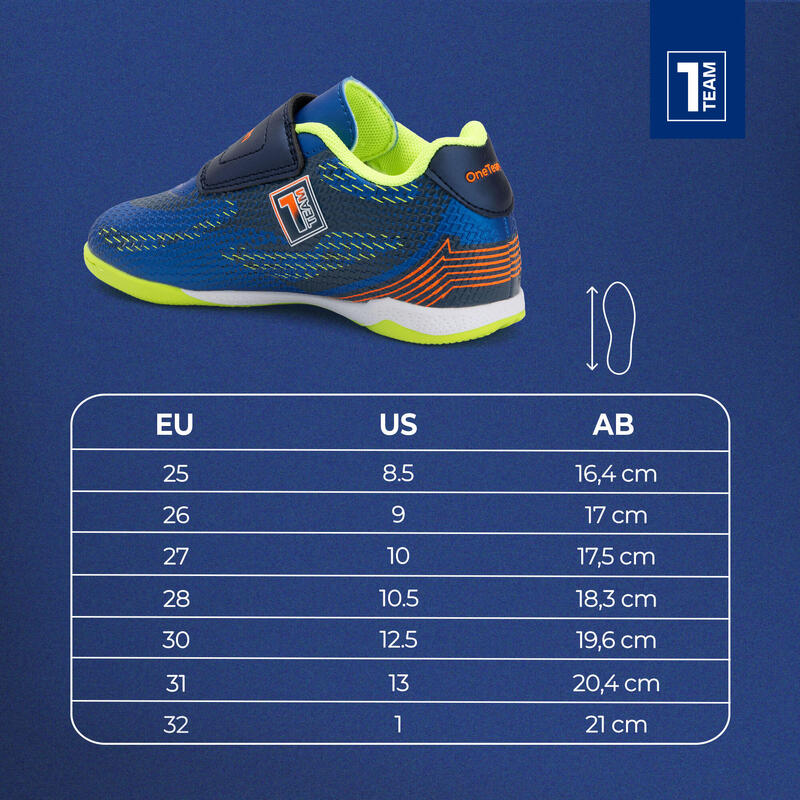 Pantofi de fotbal pentru copii OneTeam Robero Junior IC