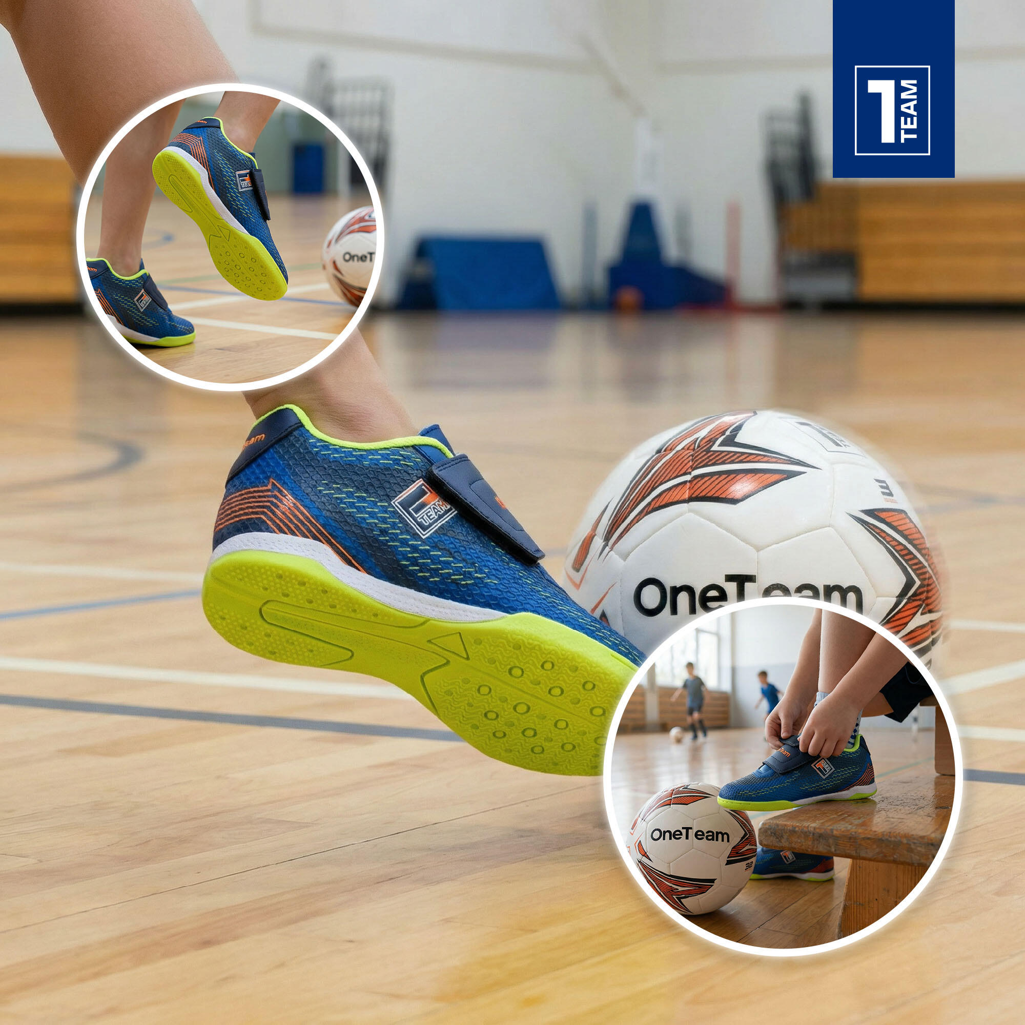 Chaussures de football pour enfants OneTeam Robero Junior IC 6/7
