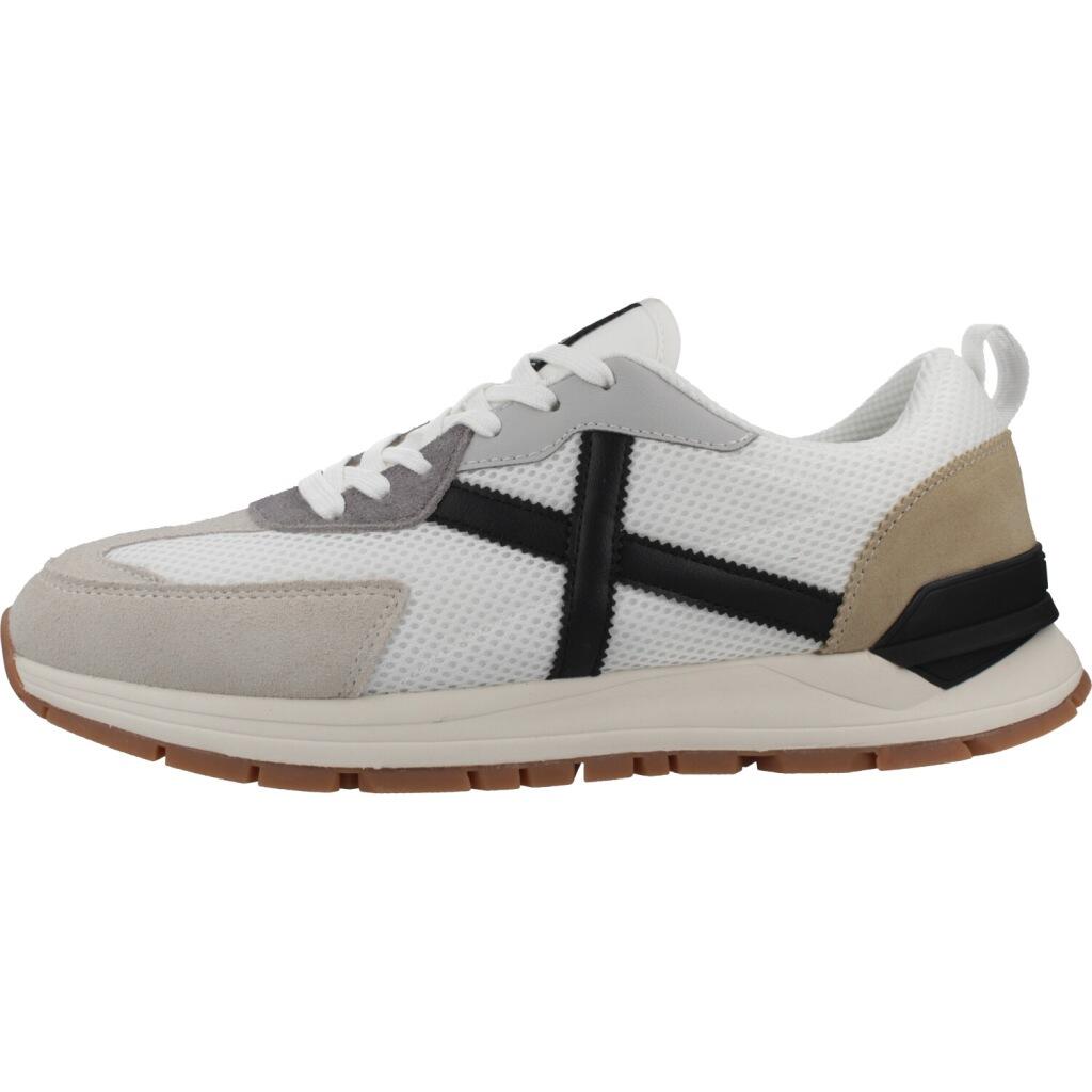 MUNICH VERSATILE 32 Sneakers Retro Running Bianche e Sabbia 2/5