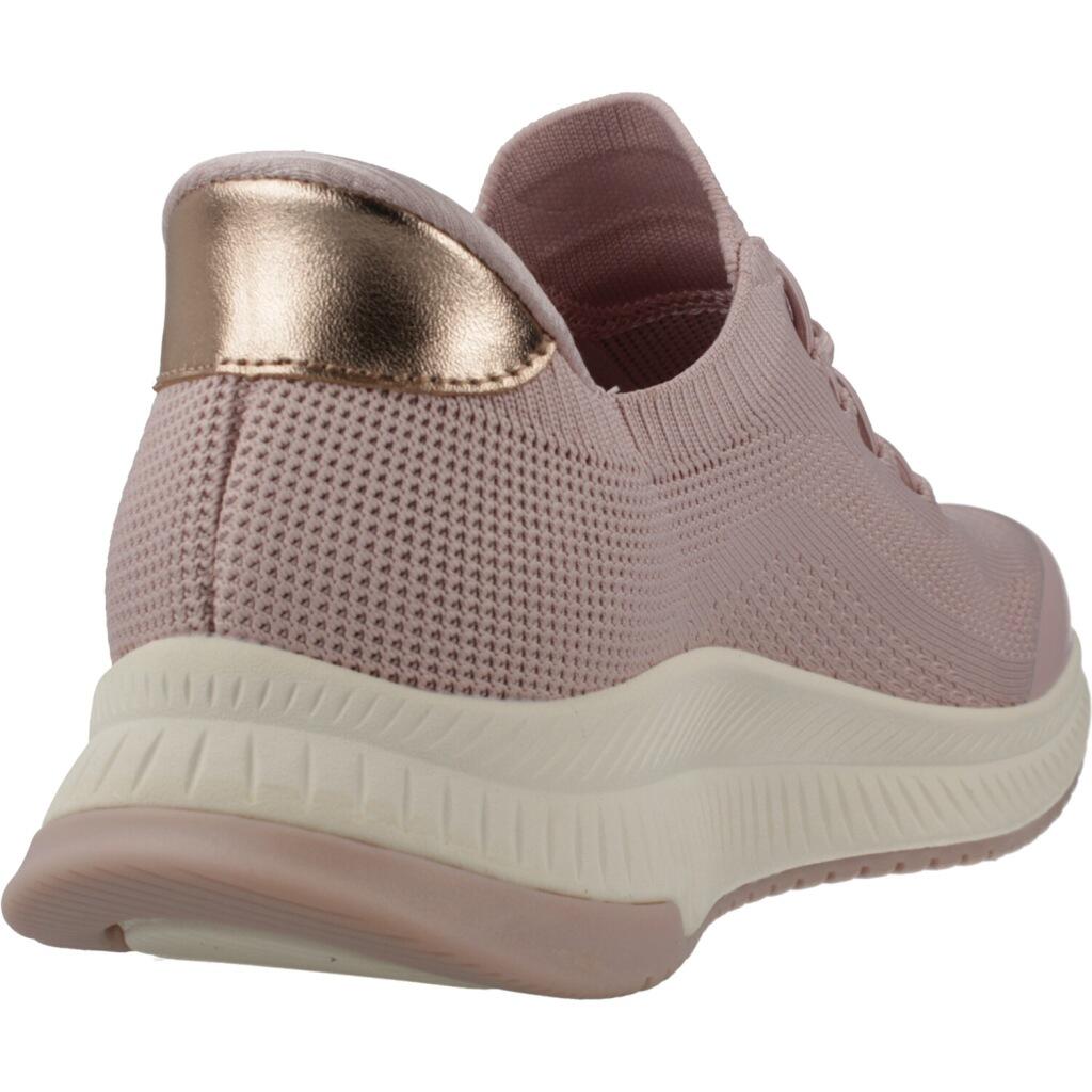 Zapatillas Femme Skechers Bobs Squad 4 - Dire Step Rose 3/5