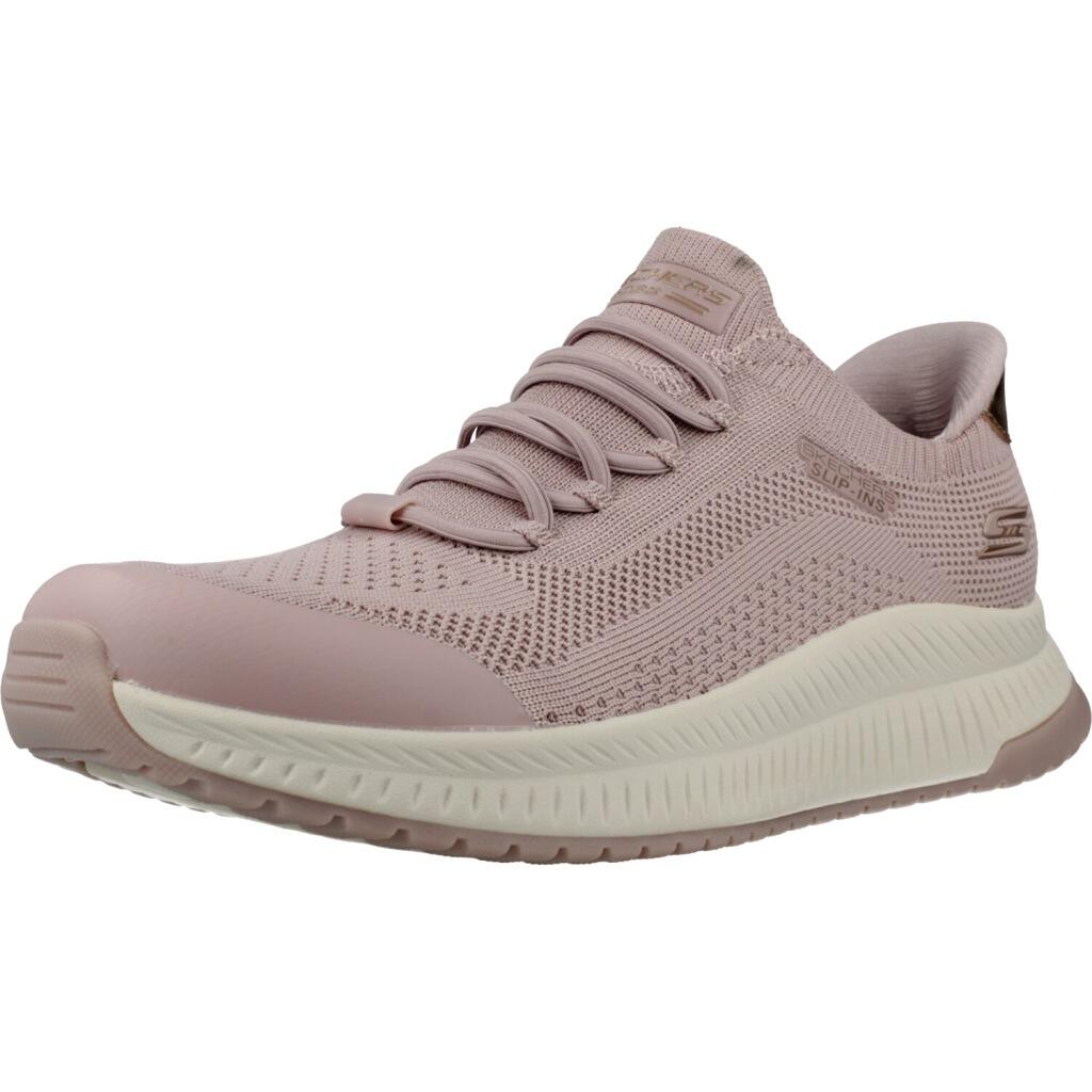 Women's Skechers Bobs Squad Pink Sneakers.