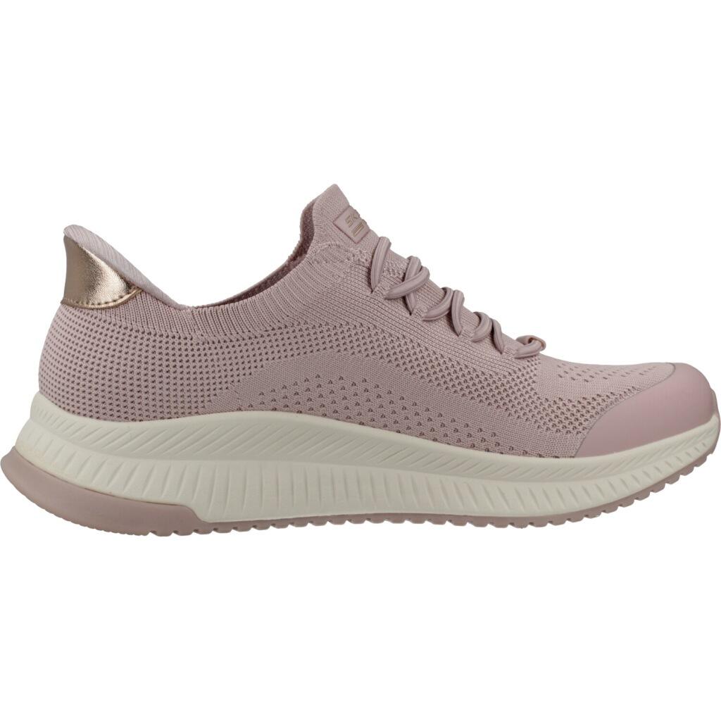 Zapatillas Femme Skechers Bobs Squad 4 - Dire Step Rose 4/5