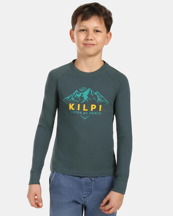 T-shirt à manches longues en coton pour garçon Kilpi VERATI-JB