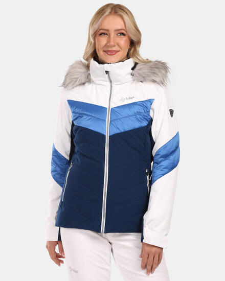 Veste de ski Kilpi Lin-W femme imperméable bleu