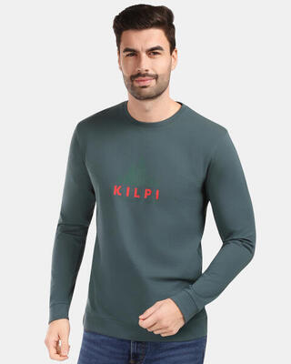 T-shirt da uomo in cotone a maniche lunghe Kilpi BASE-M