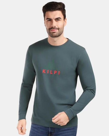T-shirt da uomo in cotone a maniche lunghe Kilpi BASE-M