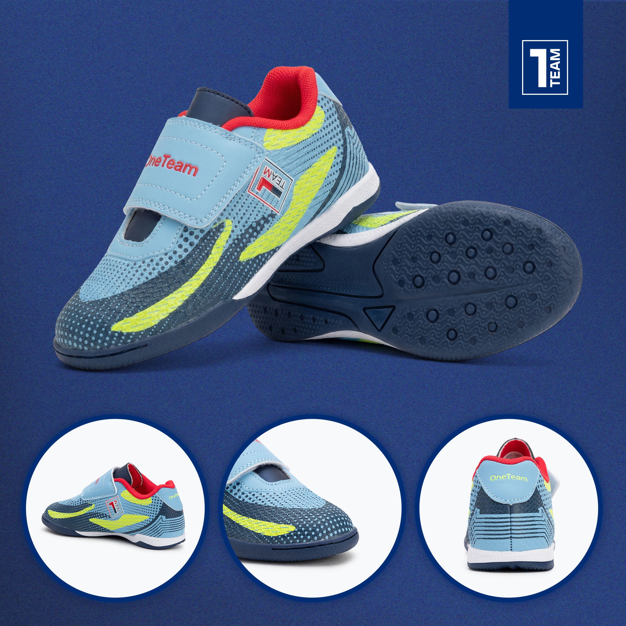 Chaussures de football pour enfants OneTeam Robero Junior IC 5/7