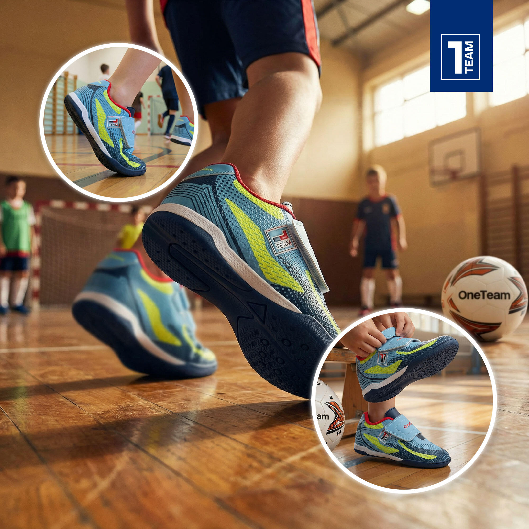 Chaussures de football pour enfants OneTeam Robero Junior IC 6/7