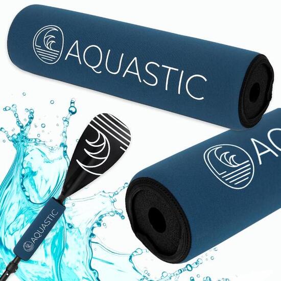 Bojka do wiosła SUP AQUASTIC 70×300 mm — zabezpieczenie wiosła, NBR/neopren