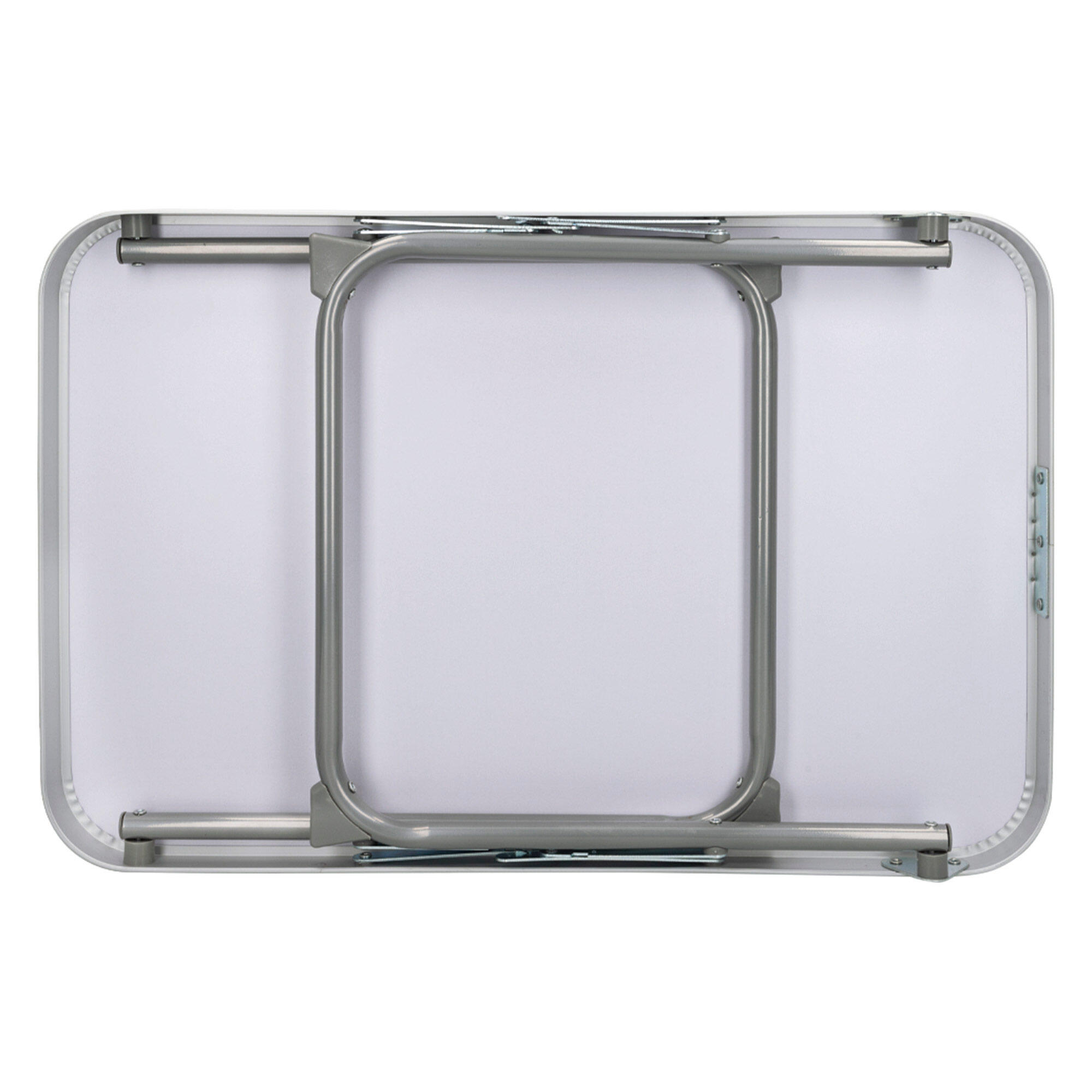 Table de camping, plage ou jardin légère et portable, blanc - Aktive Camping 5/7