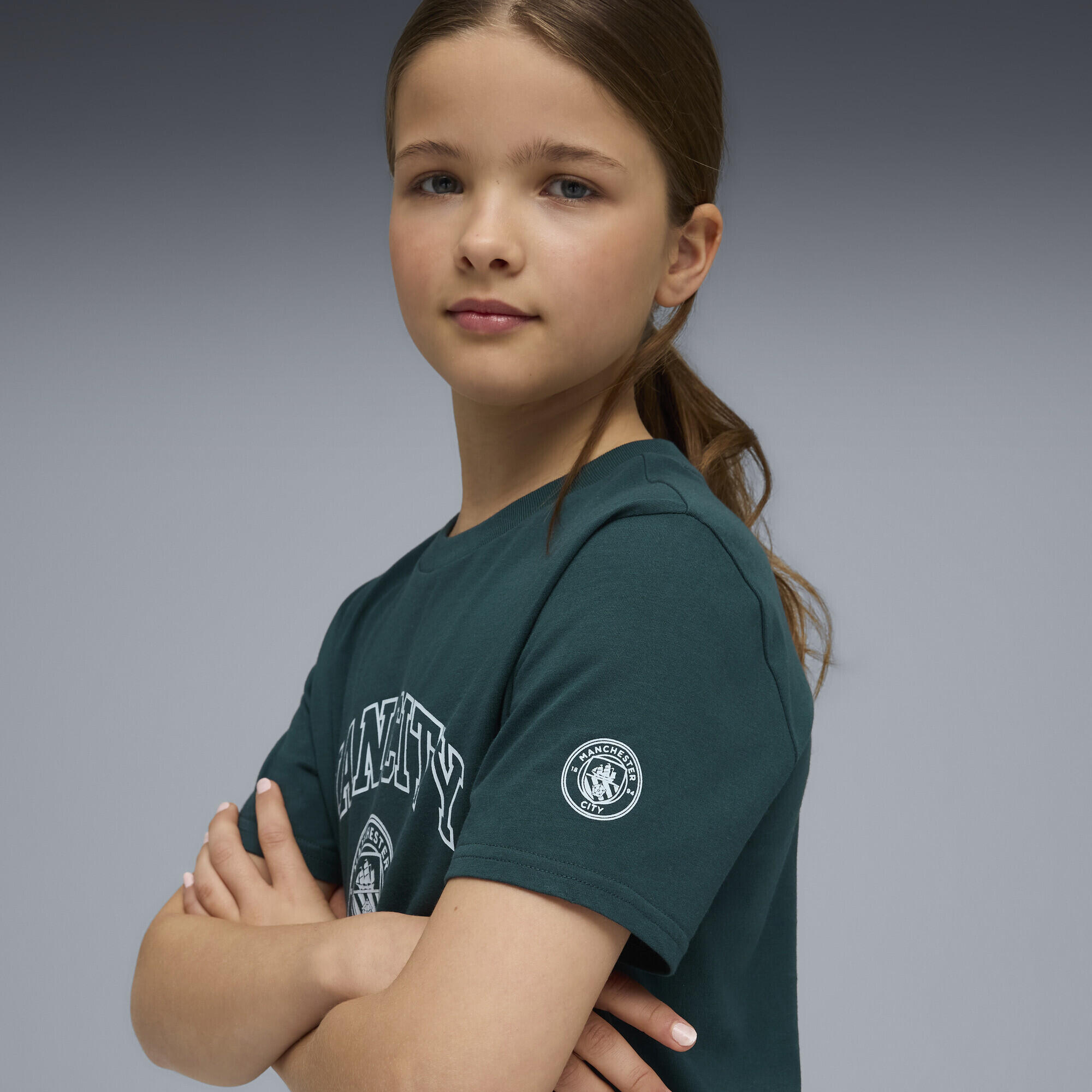 Manchester City FtblCulture Tee Youth PUMA 3/6