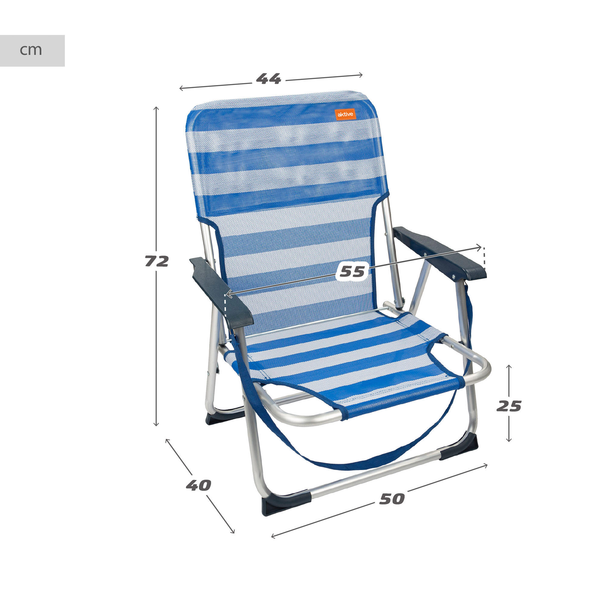 Aktive Silla plegable fija marinera 4/7