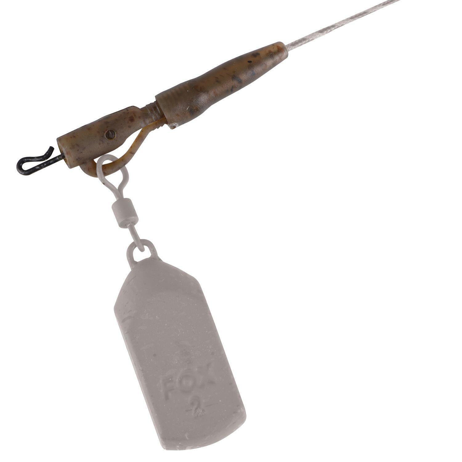 Fox Power Grip Lead Clip Kit Size 7 camo 3/4