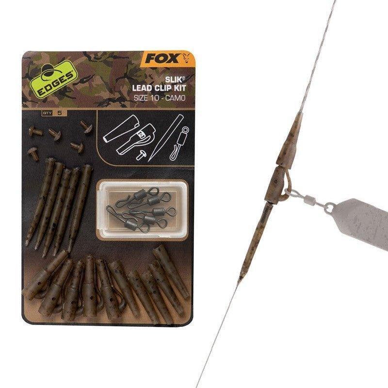 Kit agrafe plomb Fox edges slik 3/4