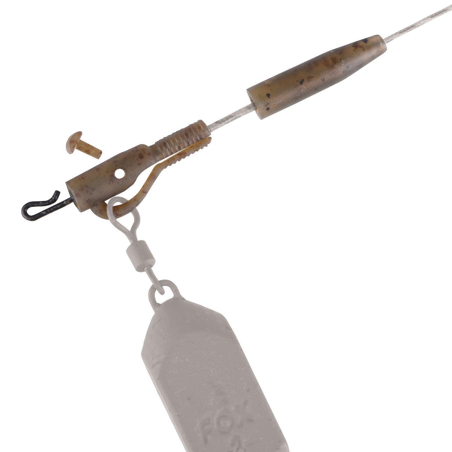 Fox Power Grip Lead Clip Kit Size 7 camo 2/4