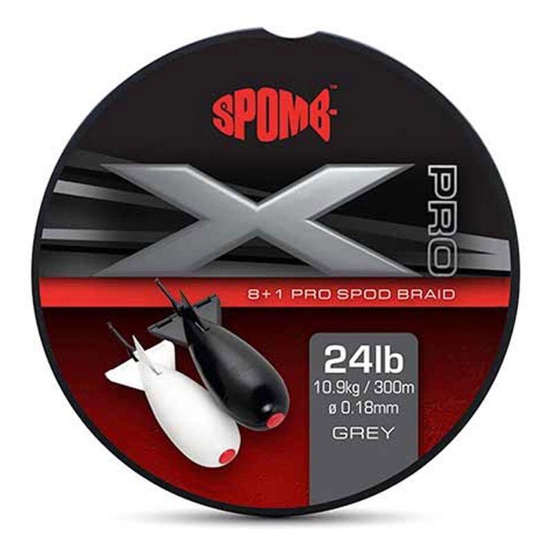 SPOMB XD Pro Braid Grey 8+1 - 0.18mm - 24LBS 5/7
